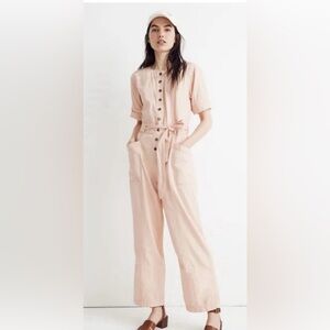 Madewell Blush Boilersuit